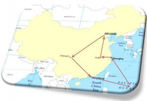 Map of my journey       